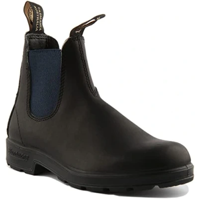 Abbildung von Blundstone Originals 500 Series Unisex Stiefelette, Größe: 39, Nero/blu Schuhe