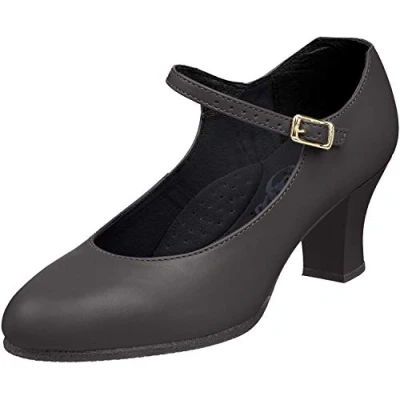 Abbildung von Capezio Damenschuhe mit Fußlicht, Damen, Fußlicht für Studenten, 650 BLK5M, Schwarz, 4 UK , 35.5 EU