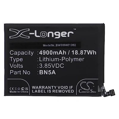 Abbildung von vhbw Akku kompatibel mit Xiaomi M2103K19G Handy Smartphone Telefon (4.900mAh, 3,85V, Li Polymer)