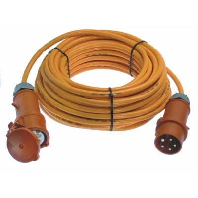 Abbildung von AS Schwabe 59525 Strom Verlängerungskabel 16 A Orange 25 m (59525)