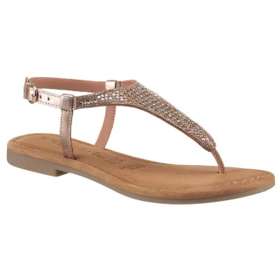 Abbildung von Tamaris Damen Sandale Zehentrenner Sandalette