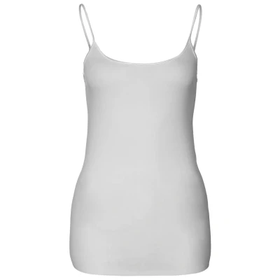 Abbildung von Schiesser Damen Spaghettitop Unterhemd Luxury Baumwolle, weiss_200762, 36