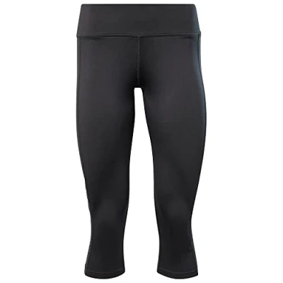 Abbildung von Reebok Damen Wor Mesh Capri 3/4 Tights