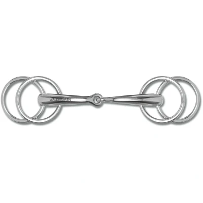 Abbildung von Waldhausen Fahrtrense Edelstahl 4 Ringe 14,5cm