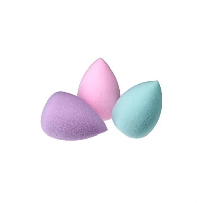 Abbildung von essence CONCEALER SPONGES, Schwamm, Schwamm Applikator, für präzise Anwendung, weichzeichnend, sofortiges Ergebnis, fixierend, vegan, Nanopartikel frei, ohne Parfüm (3 Stück)