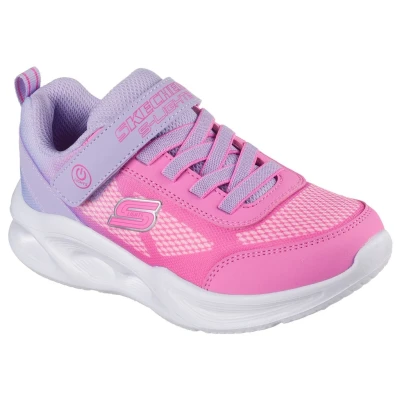 Abbildung von Skechers Sneaker &quot;SKECHERS SOLA GLOW LIGHTS&quot;, Slip OnSneaker, Blink, Klettverschluss, Größenschablone zum Download