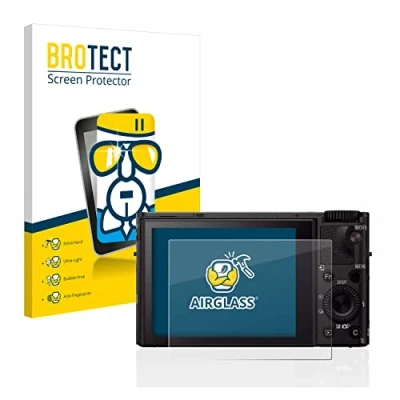 Abbildung von BROTECT Schutzglas für Sony Cyber Shot DSC RX100 III Schutzfolie Panzer Folie Glas [Extrem Kratzfest 9H, Anti Fingerprint, Ultra Transparent]