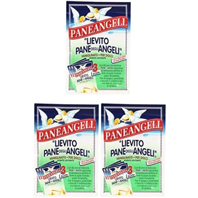 Abbildung von 3x Paneangeli lievito vanigliato 48g Sauerteig Vanille hefe (3 Beutel 16g)