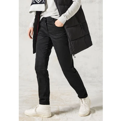 Abbildung von Cecil Stoffhose, Damen, Größe: 31x30, Deep charcoal grey