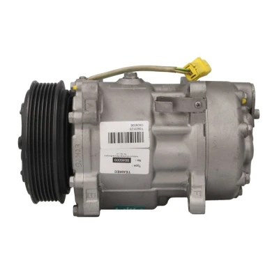 Abbildung von TEAMEC 8646009 Kompressor SD7V16 12 PAG 46 PEUGEOT: 307 Schrägheck, 807, 607 Limousine, CITROËN: Xsara Picasso, Berlingo / First I, C8