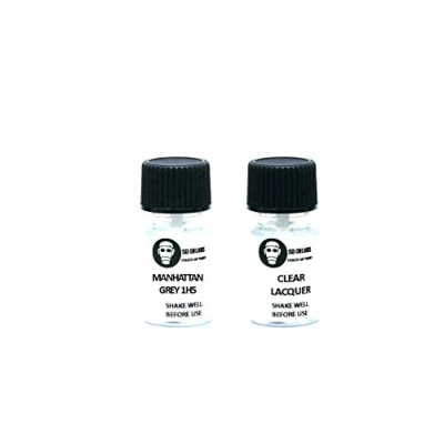 Abbildung von SD COLORS Manhattan Grey 1H5 Lackreparaturfarbe, 15 ML, Farbcode Grau (Farbe + Lack)