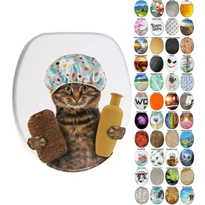 Abbildung von Sanilo WC Sitz Shower Cat, mit Absenkautomatik
