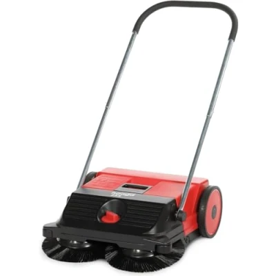 Abbildung von haaga Handkehrmaschine 255 mit Turbo Kehrsystem, Kehrleistung 1.600 m²/h, Behältervolumen 20 Liter