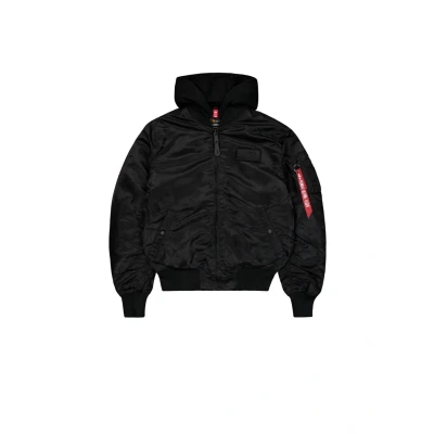Abbildung von Alpha Industries MA1 ZH BACK Print Bomberjacke, Größe: XS, Black reflective