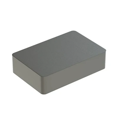 Abbildung von BAUHELD® Universal Unterlegplatten 60x40x 15mm [50 Stück] Graue Unterlegplättchen aus Kunststoff [Made in Germany] Als Abstandhalter, Kunststoffplatte, Unterleger oder Verglasungsklötze geeignet