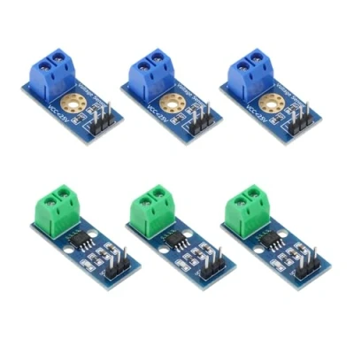 Abbildung von VGOL 3 Sätze 30A ACS712 Stromsensormodul DC0 25V Spannungssensormodul Stromsensor Messmodul Kit für DIY Elektronik Designprojekt