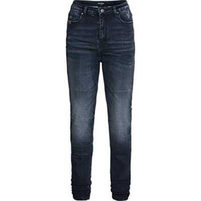 Abbildung von Spirit Motors Skinny High Heather Damen Jeans blau 34/32