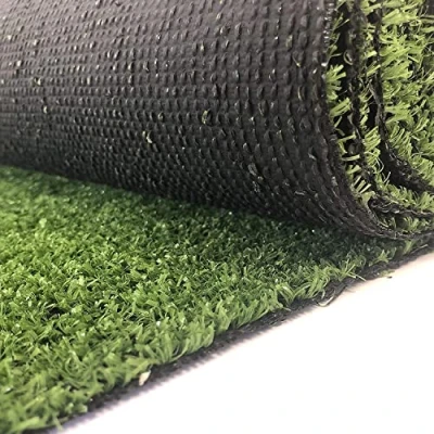 Abbildung von Carpeto Rugs Kunstrasen Rasenteppich für Garten Balkone Terrassen Wintergärten Höhe: 7 mm Meterware Wasserdurchlässig 250 x 510 cm Grün