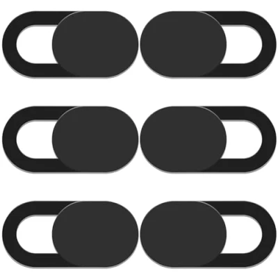 Abbildung von lululeague Webcam Abdeckung, Cover Kamera Laptop, 0.027 Ultra dünne Web Abdeckung für Computer MacBook Pro, Smartphone, PC, Handyzubehör Schutz Ihrer Privatsphäre Online 6 Packs