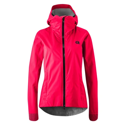 Abbildung von Gonso Fahrradjacke &quot;Save Jacket Trail W&quot;, Damen Regenjacke wind und wasserdicht, Radjacke mit Kapuze