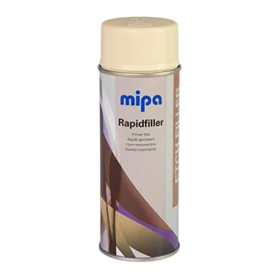 Abbildung von MIPA Rapidfiller Spray beige Grundierung Rostschutz Autolack Haftvermittler 0,4L
