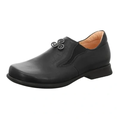 Abbildung von Think! Pensa Slipper, Damen, Größe: 41, Schwarz Leder