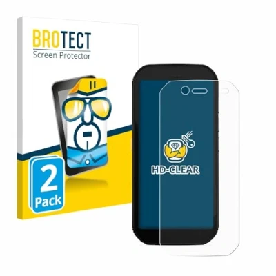 Abbildung von BROTECT (2 Stück Schutzfolie für Caterpillar Cat S42 H+ Displayschutz Folie Ultra Klar