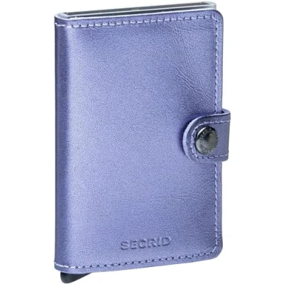 Abbildung von Secrid Miniwallet Portemonnaie metallic lila