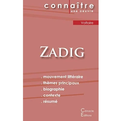 Abbildung von Fiche de lecture Zadig Voltaire (Analyse littéraire référence et résumé complet)