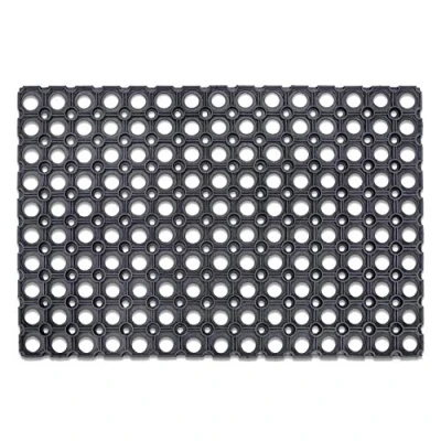Abbildung von Carpet Diem Gummi Fußmatte für außen Bereich bei Schnee und Regen, rutschfest, Bester Fußabtreter Außenbereich 40x60 cm