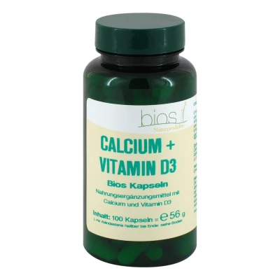 Abbildung von Calcium+vitamin D3 Bios Kapseln 100 St