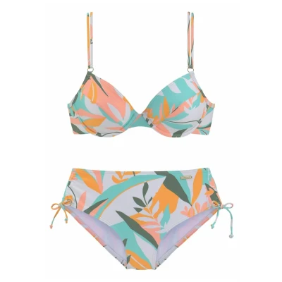 Abbildung von Sunseeker Bikini, Damen, Größe: 36xD, Weiß gelb