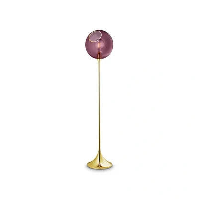 Abbildung von Stehleuchte Ballroom, lila, Glas, mundgeblasen, dimmbar
