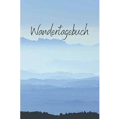 Abbildung von Wandertagebuch: Version: Wandertagebuch einfach zum ausfüllen DIN A5 Abenteuer Notizbuch 192 Seiten 90+ Touren Wanderlogbuch Tourenbuch bzw. Gipfel Logbuch
