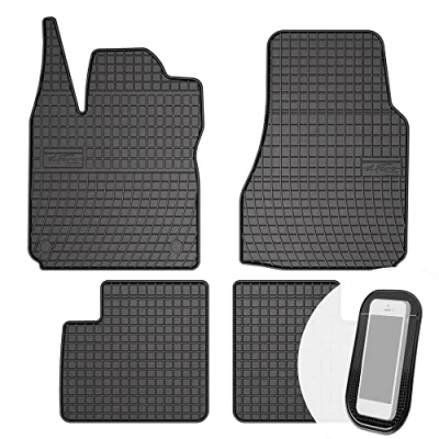 Abbildung von Gummimatten Auto Fußmatten Gummi Automatten Passgenau 4 teilig Set passend für Renault Twingo II 2007 2014