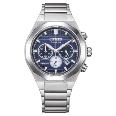 Abbildung von CITIZEN CA4691 59L Zenshin Senkei Eco Drive Solar Super Titanium Chronograph mit Gliederband