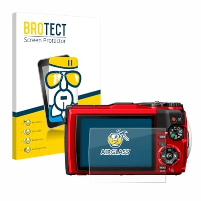 Abbildung von BROTECT Schutzglas für Olympus Tough TG 6 Schutzfolie Panzer Folie Glas [Extrem Kratzfest 9H, Anti Fingerprint, Ultra Transparent]