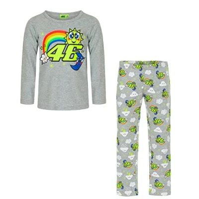 Abbildung von Valentino Rossi Pyjama Sole e Luna,Junge,6/8,Mel. Grau