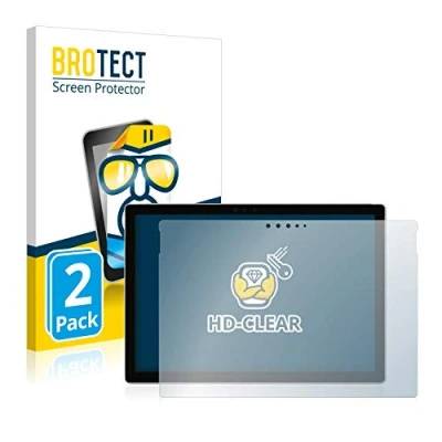 Abbildung von BROTECT (2 Stück Schutzfolie für Microsoft Surface Pro 6 Displayschutz Folie Ultra Klar