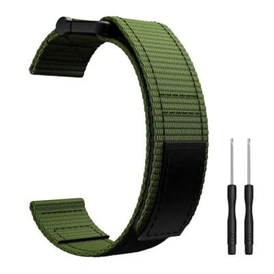 Abbildung von INF Armband für Garmin Fenix 5/6/7/Forerunner/Approach/Instinct Nylon