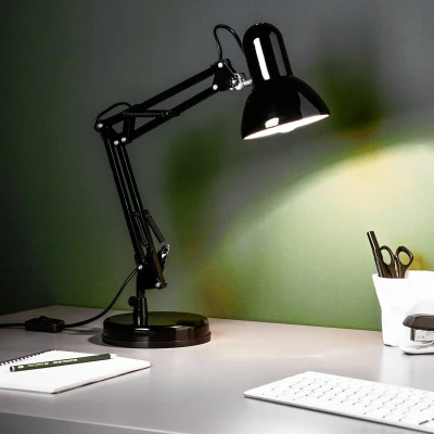 Abbildung von BRILLIANT Lampe Henry Tischleuchte schwarz 1x A60, E27, 2, geeignet für Normallampen (nicht enthalten) Mit Schnurzwischenschalter