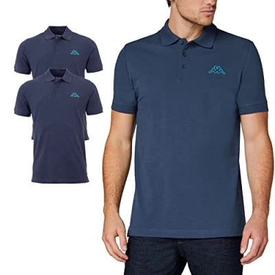 Abbildung von Kappa Poloshirt, in vorteilhaftem Zweierpack