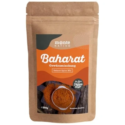 Abbildung von Baharat Monte Nativo (250g) Schonend getrocknete Gewürze ideal zum Kochen Aromatische und leckere Gewürzmischung Türkische Gewürz