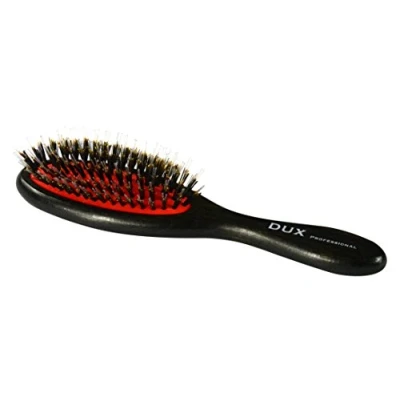 Abbildung von DUX Master of Hair Cushion brush 7 rows mix natural bristles und polyamide black handle FSC 100 Prozent, 1 Stück