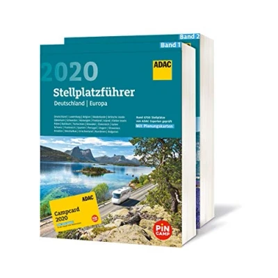 Abbildung von ADAC Stellplatzführer Deutschland und Europa 2020: Rund 6900 Stellplätze von Experten geprüft. Mit Planungskarten (ADAC CampingFührer)