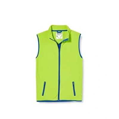 Abbildung von Playshoes Fleece Weste Unisex Kinder Outdoor Oberteil, grün, 164