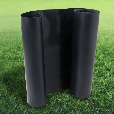 Abbildung von IDMarket Rhizom Barriere, Bambus, 5 m, 800 g, Höhe 80 cm