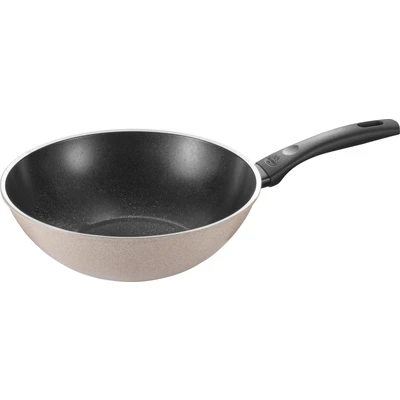 Abbildung von BALLARINI Wok &quot;Ledro&quot;, Aluminium, (1 tlg.), Keramikbeschichtung, recyceltes Thermopoint, Made in Italy