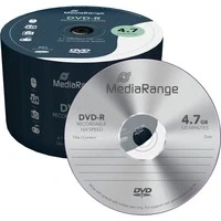 Abbildung von Mediarange DVD Rohling 50 Rohlinge R 4,7GB 16x Spindel