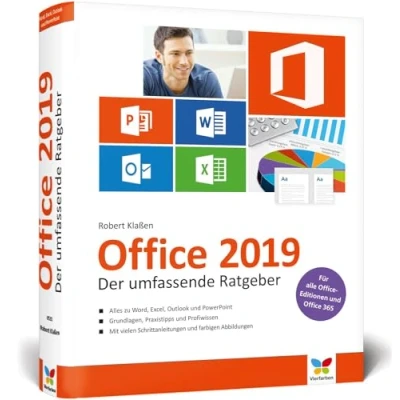 Abbildung von Office 2019: Der umfassende Ratgeber für Ein und Umsteiger. Komplett in Farbe. Auch Microsoft 365